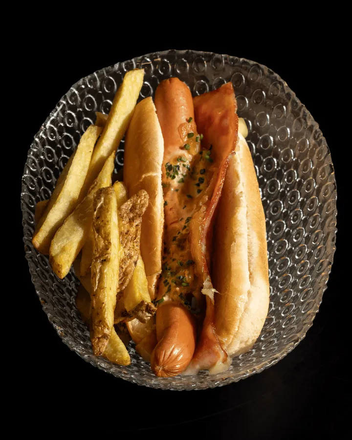 Happy River hot dog